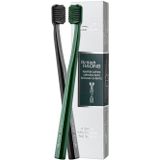 Swiss Smile Verzorging Tandverzorging herbal styleSoft Toothbrush Set 1 Toothbrush Green + 1 Toothbrush Black