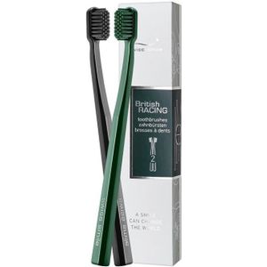 Swiss Smile Verzorging Tandverzorging herbal styleSoft Toothbrush Set 1 Toothbrush Green + 1 Toothbrush Black