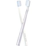 Swiss Smile - Whitening Tandenborstelset - Gezichtsverzorgingssets - Wit en Transparant