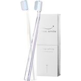 Swiss Smile - Whitening Tandenborstelset - Gezichtsverzorgingssets - Wit en Transparant