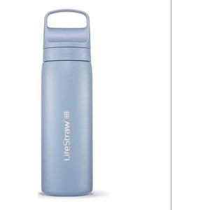 LifeStraw Go Stainless Steel Drinkfles (blauw)