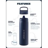 Lifestraw Go Roestvrijstalen fles met filter Seafoam