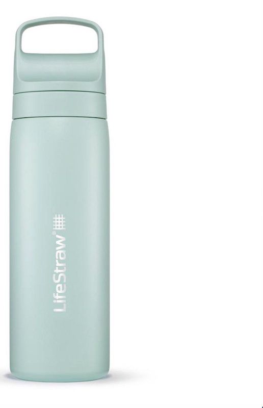 Lifestraw Go Roestvrijstalen fles met filter Seafoam