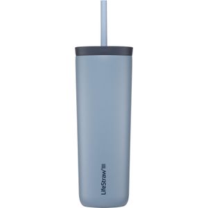 LifeStraw - Go Tumbler - Waterfilterfles - Licht Blauw - RVS - 500 ml