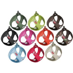 Curli Clasp Vest Harness Clasp Air-Mesh Rood - Hondentuig - Xxxs
