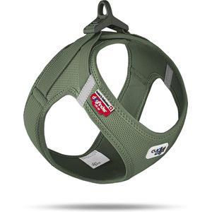Curli Hunde-Geschirr Vest Geschirr curli Clasp Air-Mesh Moss 3XS