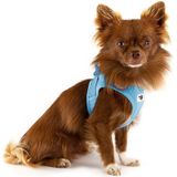 Curli Vest sele Clasp Air-Mesh Skyblue S