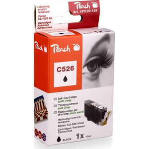 Peach - C526 - Inktcartridge - Zwart - 10 ml