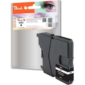 Peach, Inkt, Inktcartridge, XL rendement, compatibel met LC-985bk (BK)