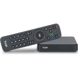TVIP S-Box v.705 (8 GB, IPTV), TV-ontvanger, Zwart