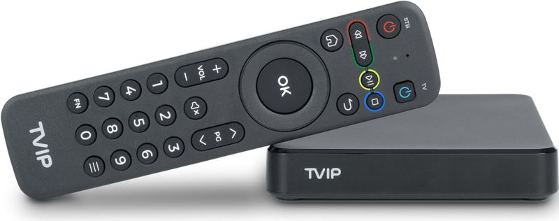 TVIP - V.705 - IPTV/OTT Media Player - 4K HDR - Android 11 - Dual-Band WiFi & Bluetooth