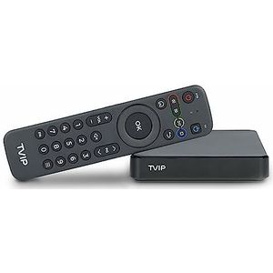TVIP S-Box v.706 (8 GB, IPTV), TV-ontvanger, Zwart