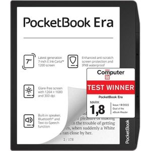 PocketBook Era (7", 16 GB, Sterrenstof Zilver), eReader, Zilver