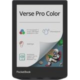PocketBook - Verse Pro Color - E-Reader - Grijs - E Ink Kaleido 3-scherm