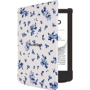 Pocketbook Beschermhoes van duurzaam materiaal met Sleep Cover functie voor vers en vers Pro, bloemen