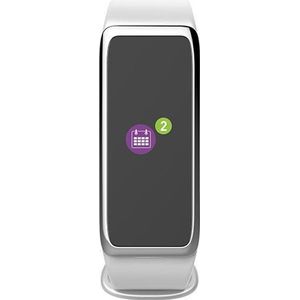 Stille vibratie alarm smartwatch met stappenteller, calorie