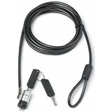 Dicota Veiligheid T-Lock Pro, Beveiliging van notebooks, Zwart, Zilver