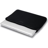 DICOTA Perfect Skin, 16-17,3 inch laptop-, computerdraagtas, lichtgewicht hoes, laptoptas met handgrepen, zwart