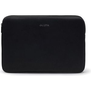 Dicota sleeve skin perfect, voor laptops tot 17,3 inch, zwart - blauw Papier D31189