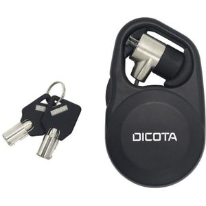 DICOTA Security T-Lock Retractable, Single (3 x 7 mm slot)