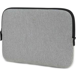 DICOTA Skin URBAN 16 notebookhoes - extra bescherming tegen stof en krassen, gemaakt van elastisch neopreen, 16 inch, grijs