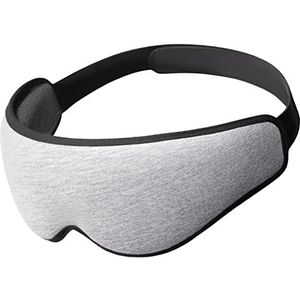 Ostrichpillow Eye Mask Sleep Mask - Slaapmasker - 100% Verduistering, Geen Druk op de Ogen, Zacht & Ademend, Verstelbare Pasvorm, Inclusief Reistas