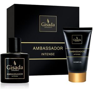 Gisada Herrendüfte Ambassador Intense Geschenkset Eau de Parfum Spray 50 ml + Shower Gel 100 ml 1 Stk. (98,95 € / 1 Stk.)