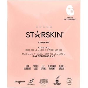 Starskin® Close Up Gezichtsmasker - Korean Skincare - Bio Cellulose Sheet Mask - Alle Huidtypen - 20 ml