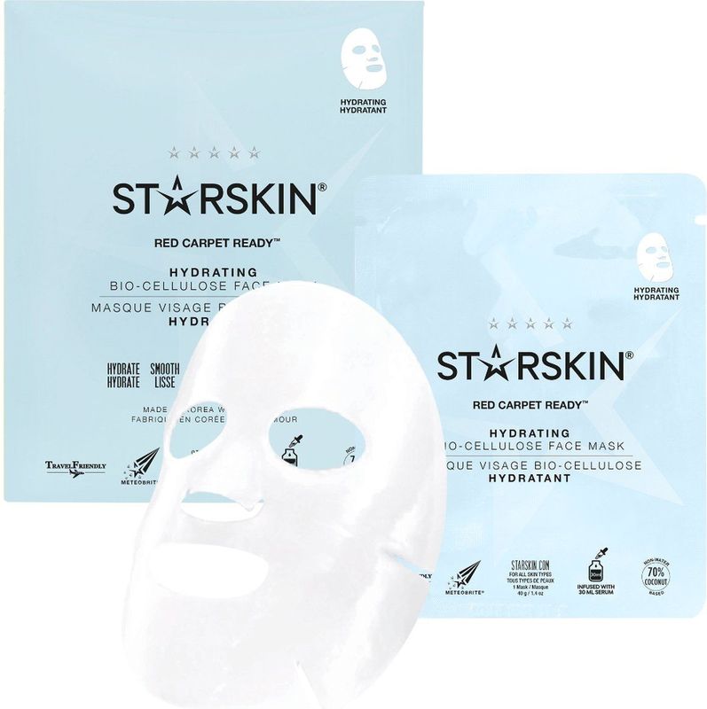 Starskin® Red Carpet Ready Gezichtsmasker - Bio Cellulose Sheet Mask - Korean Skincare - 30 ml