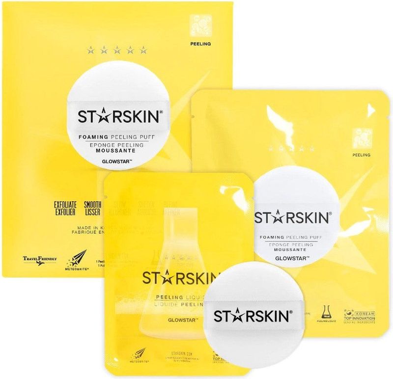 Starskin Glowstar Foaming Peeling Puff