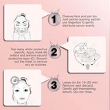 StarSkin - Verstevigend Gezichtsmasker - Bio-Cellulose - Kokossap