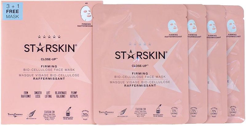 StarSkin - Verstevigend Gezichtsmasker - Bio-Cellulose - Kokossap