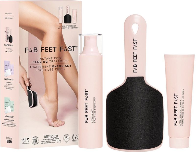 Starskin - VIP Fab Feet Fast - Voetbehandeling - Inhoud 80ml Peeling Mist, 50ml Crème