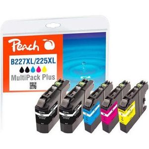 Peach, Inkt, LC-227XL/ LC225XL (M, C, Y, BK)