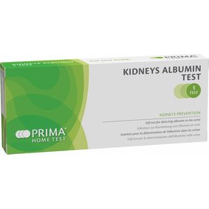 Nieren Albumine test - Kidneys Albumin - zelftest op nierschade - Prima Lab - 1 test