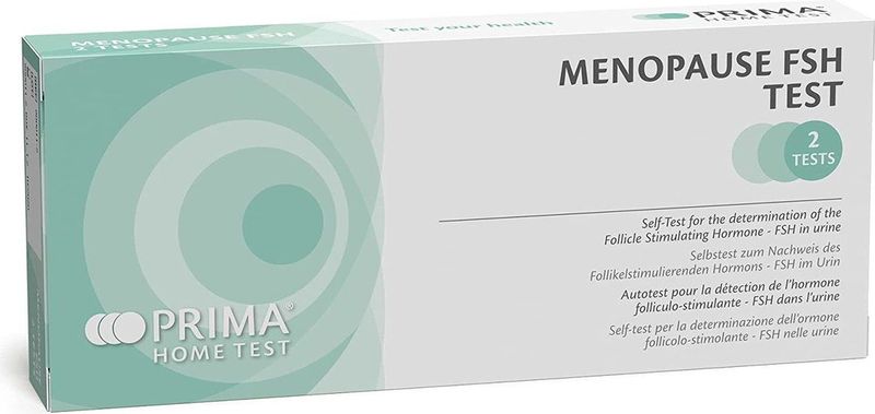 MENOPAUZE FSH in urine - Prima Lab zelftest - 2 tests per kit