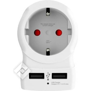 USB-Adapter Europa auf Großbritannien Skross 1500280