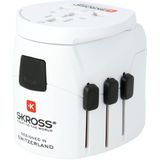 Skross 1302471 Reisstekker PRO Light USB (4xA) - World