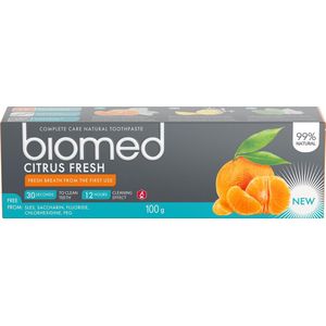 Splat Biomed - Tandpasta - Citrus Fresh - Natuurlijke Ingrediënten - Versterkt Tandglazuur