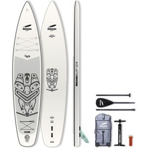 Indiana 126 Touring Inflatable SUP-board (grijs/wit)