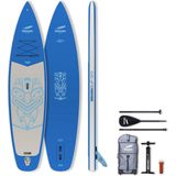 Indiana Family Pack 12'0 Opblaasbare Stand Up Paddling Board incl. Peddel en Luchtpomp Blauw