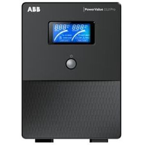 ABB - PowerValue 11LI UP - UPS - 1500VA - Sinusgolfuitgang - LCD-scherm