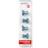 Trendform Magnet Mini-max - set van 4 - Blauw