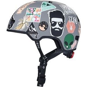 Micro ABS Helmet Sticker L