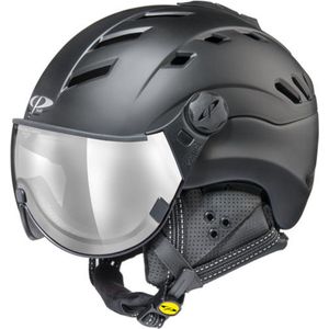 CP Camurai - Skihelm met Vizier - zwart - 62-63/XXL - meekleurend vizier cat. 1-2 (☁/❄/☀)
