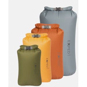 Exped Fold Drybag 4-Pack Opbergzak Assorti XS-L