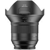 Irix Blackstone IL-15BS-NF 15mm f2,4 ultragroothoeklens voor Nikon F met 95mm filterdraad en lichtschrift, geoptimaliseerde focusring, zwart