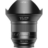 Irix Blackstone IL-15BS-NF 15mm f2,4 ultragroothoeklens voor Nikon F met 95mm filterdraad en lichtschrift, geoptimaliseerde focusring, zwart
