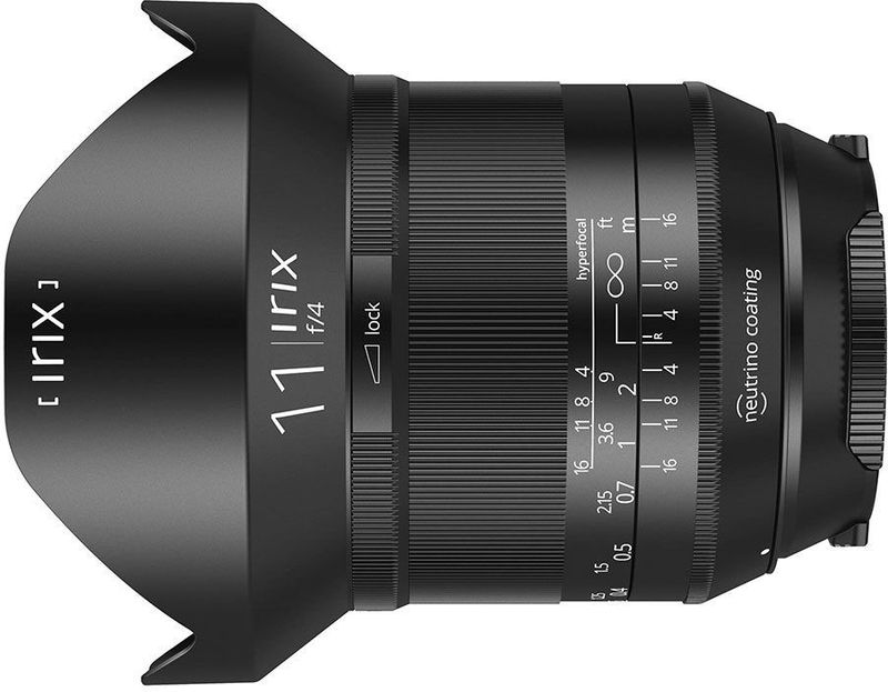 Irix - 11mm f/4.0 Blackstone - Objectief - Zwart - Aluminium en Magnesium