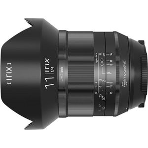 Irix - 11mm f/4.0 - Objectief - Zwart - Extreem Groothoekobjectief
